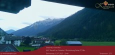 Archiv Foto Webcam Blick Neustift und Serles / Stubaital 19:00