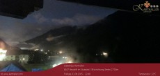 Archiv Foto Webcam Blick Neustift und Serles / Stubaital 21:00