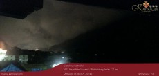 Archiv Foto Webcam Blick Neustift und Serles / Stubaital 01:00