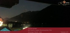 Archiv Foto Webcam Blick Neustift und Serles / Stubaital 23:00
