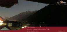 Archiv Foto Webcam Blick Neustift und Serles / Stubaital 23:00