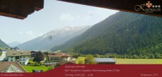 Archiv Foto Webcam Blick Neustift und Serles / Stubaital 11:00