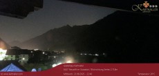 Archiv Foto Webcam Blick Neustift und Serles / Stubaital 21:00