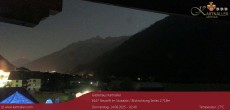 Archived image Webcam View to Neustift and Serles 01:00