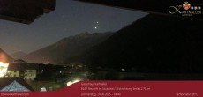 Archived image Webcam View to Neustift and Serles 03:00