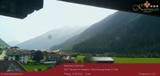 Archiv Foto Webcam Blick Neustift und Serles / Stubaital 09:00