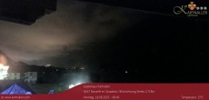 Archived image Webcam View to Neustift and Serles 23:00