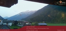 Archiv Foto Webcam Blick Neustift und Serles / Stubaital 19:00