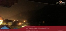 Archiv Foto Webcam Blick Neustift und Serles / Stubaital 03:00