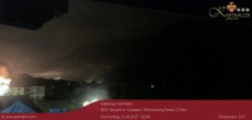 Archived image Webcam View to Neustift and Serles 01:00