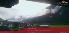 Archiv Foto Webcam Blick Neustift und Serles / Stubaital 07:00