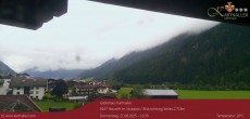 Archiv Foto Webcam Blick Neustift und Serles / Stubaital 09:00