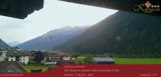 Archiv Foto Webcam Blick Neustift und Serles / Stubaital 07:00