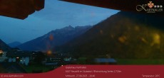 Archiv Foto Webcam Blick Neustift und Serles / Stubaital 19:00