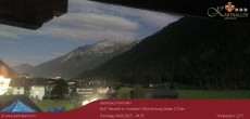 Archiv Foto Webcam Blick Neustift und Serles / Stubaital 01:00