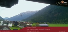 Archiv Foto Webcam Blick Neustift und Serles / Stubaital 05:00