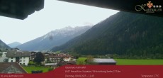 Archiv Foto Webcam Blick Neustift und Serles / Stubaital 08:00