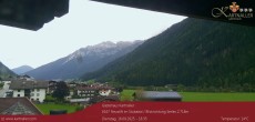 Archiv Foto Webcam Blick Neustift und Serles / Stubaital 17:00