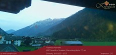Archiv Foto Webcam Blick Neustift und Serles / Stubaital 19:00