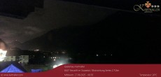 Archived image Webcam View to Neustift and Serles 23:00