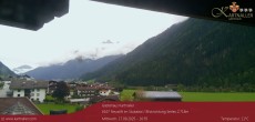 Archived image Webcam View to Neustift and Serles 09:00
