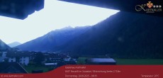 Archiv Foto Webcam Blick Neustift und Serles / Stubaital 07:00