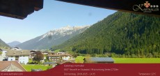 Archiv Foto Webcam Blick Neustift und Serles / Stubaital 13:00