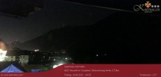 Archived image Webcam View to Neustift and Serles 03:00