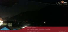 Archiv Foto Webcam Blick Neustift und Serles / Stubaital 23:00