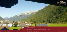 Archiv Foto Webcam Blick Neustift und Serles / Stubaital 15:00