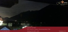 Archiv Foto Webcam Blick Neustift und Serles / Stubaital 01:00