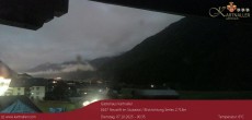 Archiv Foto Webcam Blick Neustift und Serles / Stubaital 23:00