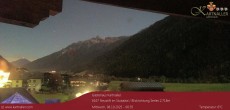 Archiv Foto Webcam Blick Neustift und Serles / Stubaital 23:00