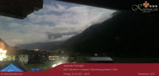 Archiv Foto Webcam Blick Neustift und Serles / Stubaital 23:00
