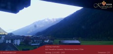 Archiv Foto Webcam Blick Neustift und Serles / Stubaital 09:00