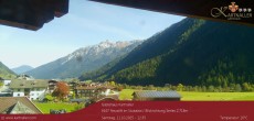 Archiv Foto Webcam Blick Neustift und Serles / Stubaital 11:00