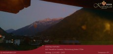 Archiv Foto Webcam Blick Neustift und Serles / Stubaital 19:00