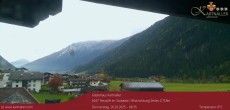 Archiv Foto Webcam Blick Neustift und Serles / Stubaital 02:00