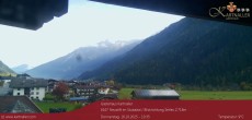 Archiv Foto Webcam Blick Neustift und Serles / Stubaital 04:00