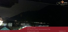 Archived image Webcam View to Neustift and Serles 01:00