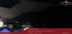 Archived image Webcam View to Neustift and Serles 01:00