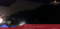 Archived image Webcam View to Neustift and Serles 03:00