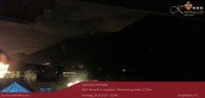 Archived image Webcam View to Neustift and Serles 01:00
