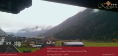 Archived image Webcam View to Neustift and Serles 09:00