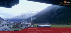 Archived image Webcam View to Neustift and Serles 06:00