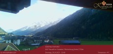 Archived image Webcam View to Neustift and Serles 09:00