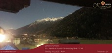 Archiv Foto Webcam Blick Neustift und Serles / Stubaital 23:00