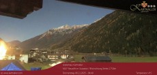 Archived image Webcam View to Neustift and Serles 03:00