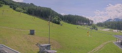 Archiv Foto Webcam Patscherkofel Talstation 13:00