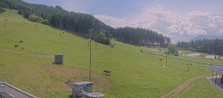 Archiv Foto Webcam Patscherkofel Talstation 13:00